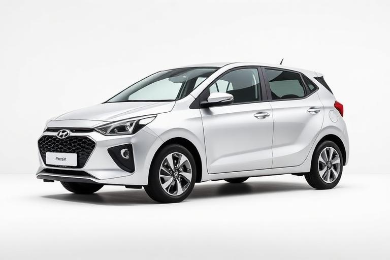 Hyundai HB20 de câmbio manual usado nas aulas da Siga Avante